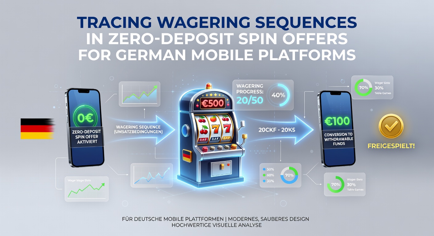 Darstellung der Abläufe bei Null-Einzahlung-Spins auf mobilen Geräten in Deutschland