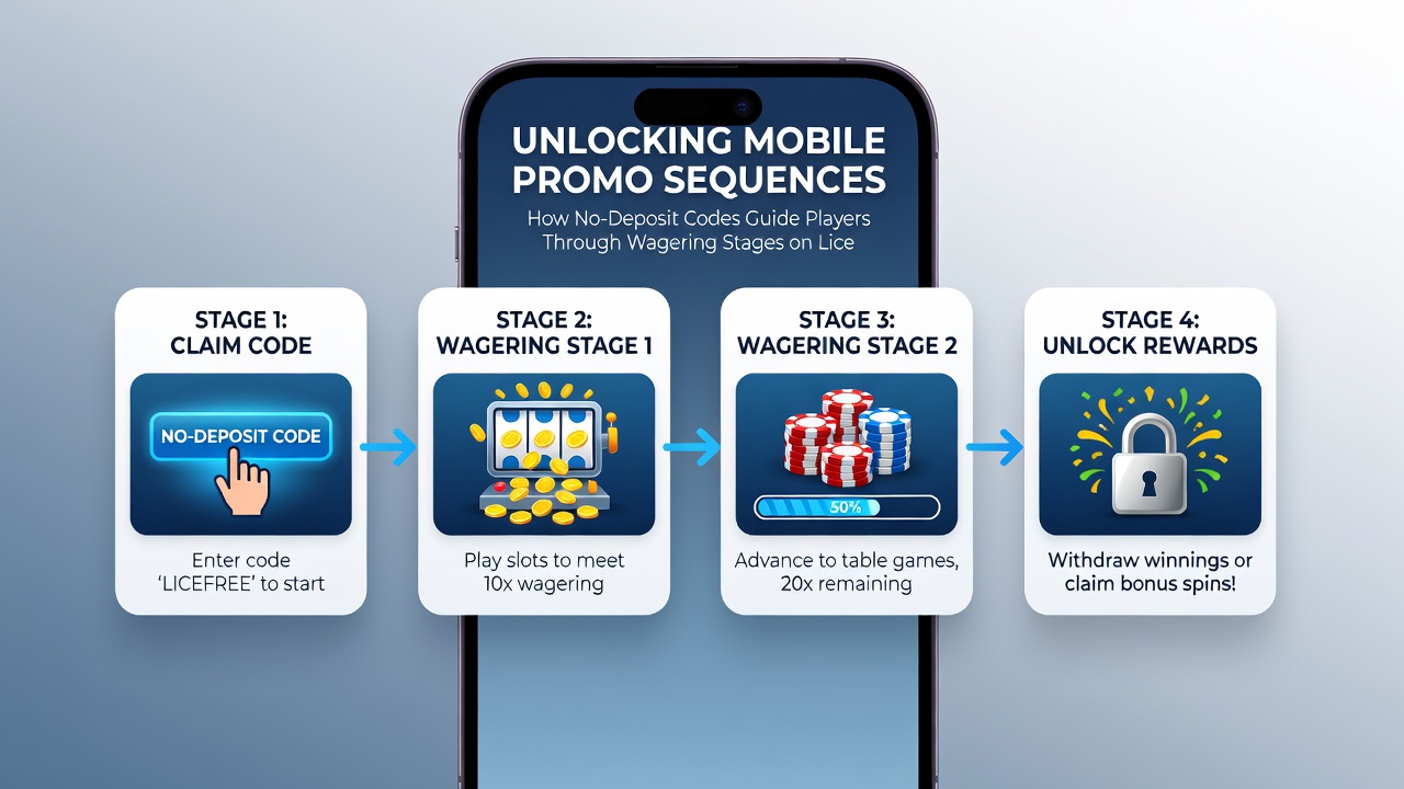 Wagering Stages und No-Deposit-Codes auf deutschen Mobilplattformen